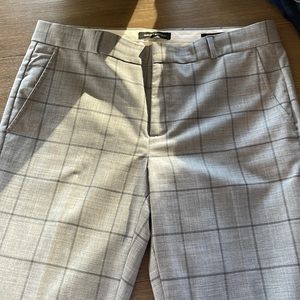 Banana republic grey suit pants